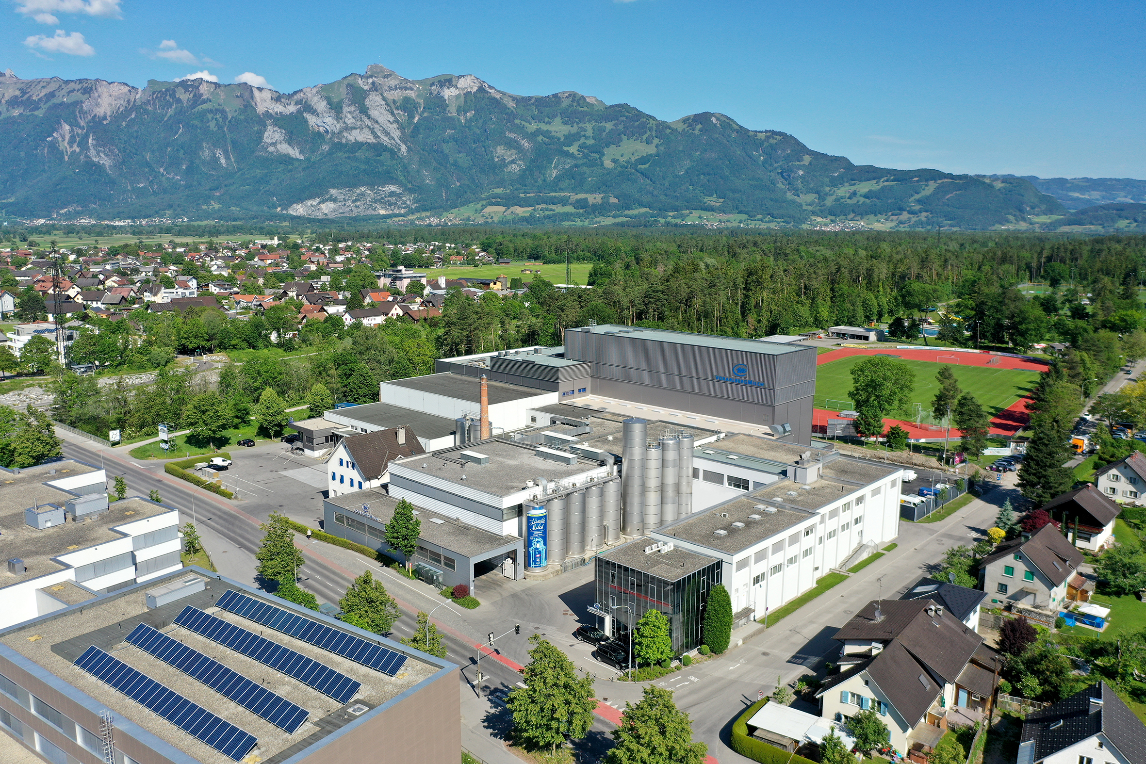 Vorarlberg Milch in Feldkirch, Fabrik